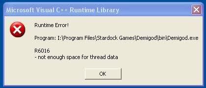 Runtime-Error-R6016