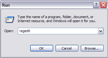 regedit