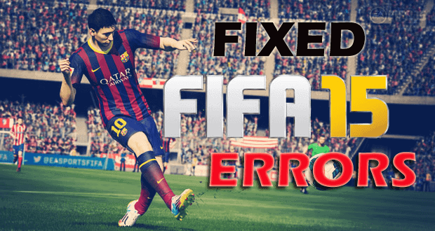 FIFA 15 game errors