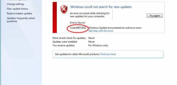 5 Quick Tricks to Fix Windows Update Error Code 80072EE2 5 Quick Tricks to Fix Windows Update Error Code 80072EE2