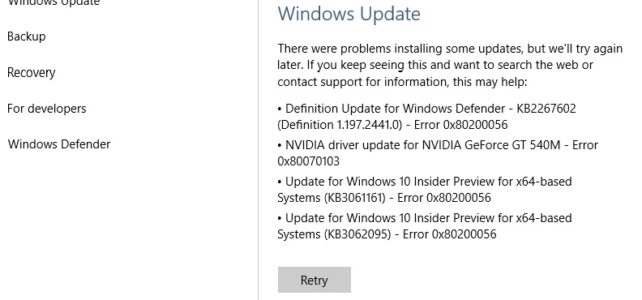 How to Fix Windows 10 Update Error 0x80200056 How to Fix Windows 10 Update Error 0x80200056