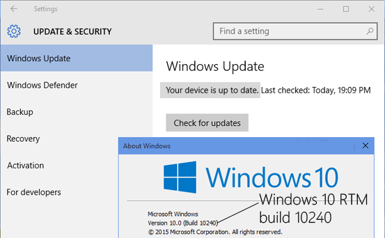 Fix - Windows 10 November Update
