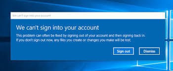 Fix the Logging Problem with Microsoft Account In Windows 10