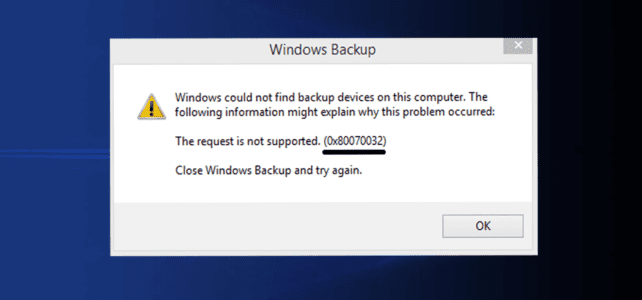 [UPDATED] 5 Methods to Fix Windows 10 Error Code 0x80070032 in Mail App