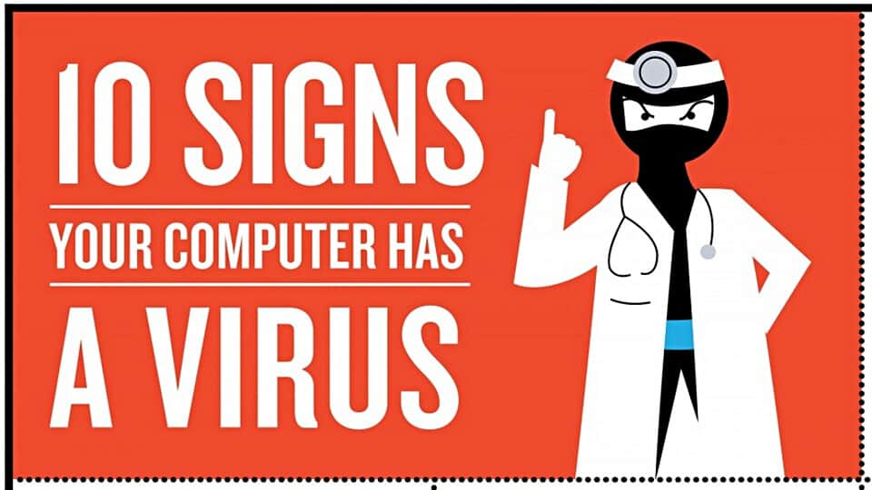 signs of malware infection